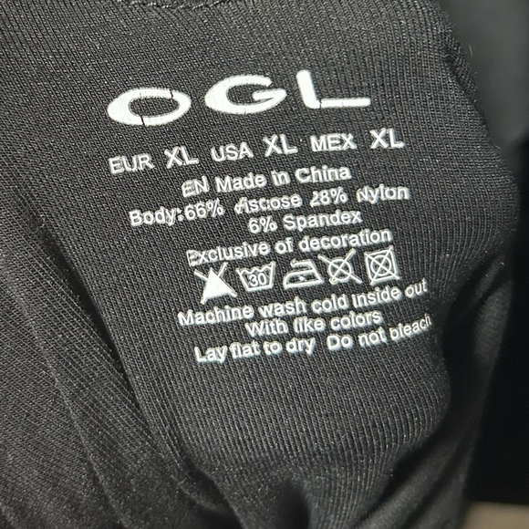 OGL Black Cooling Open Back Bandless Brami Boat Neck Mini Dress LBD Size XL - Picture 10 of 10